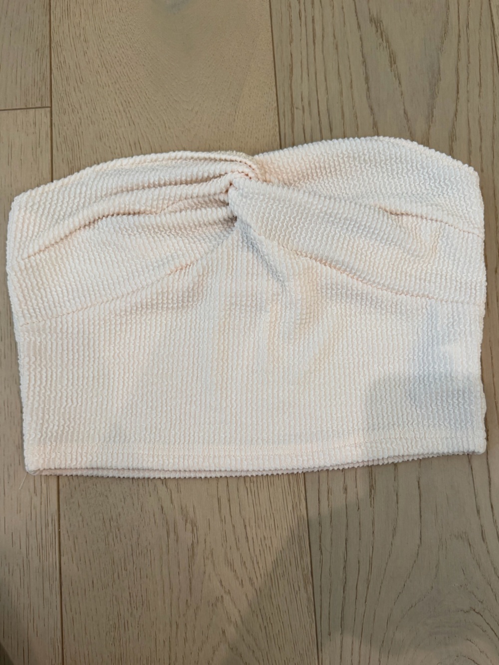 SHEIN Textured Twist Bandeau